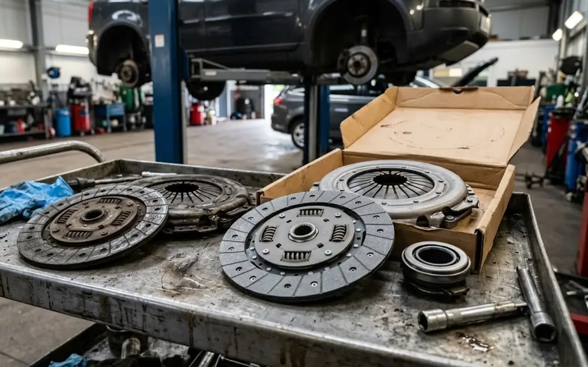 Clutch and Flywheel Replacement — mobile mechanic service