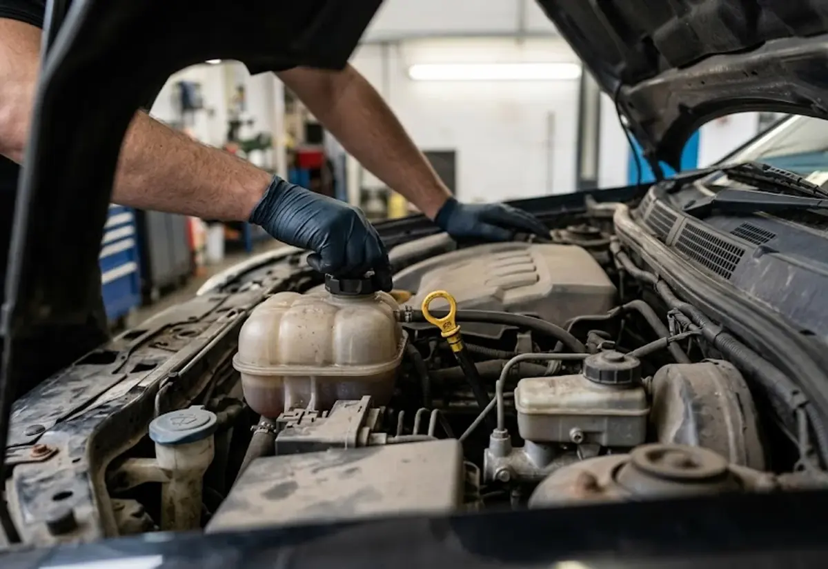 Car & Van Servicing components and workmanship